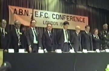 Anti-Bolshevik Bloc of Nations and European Freedom Council Conference. London. 20-24.11.1985