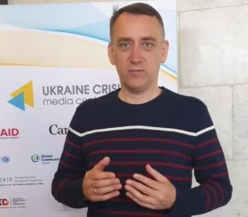 Oleh Vitvitskyi, director of UIS, presented the project “Freedom for Nations” and the activities of the ABN