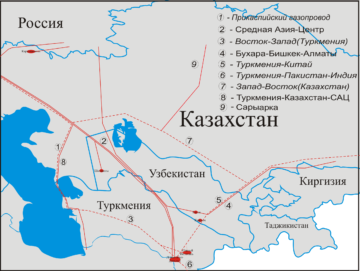 Газовая война в Центральной Азии