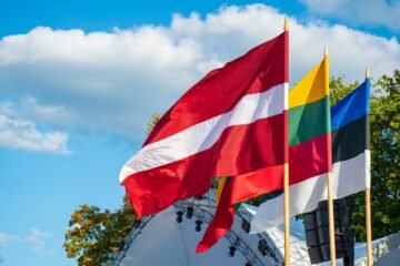 Latvia, Lithuania and Estonia stood together for Freedom holding hands! They won!