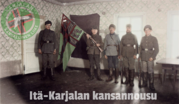 Карельское восстание против большевиков (Itäkarjalaisten kansannousu)