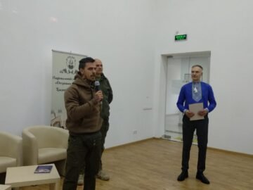 Командир полку Кастуся Калиновського Денис Прохоров привітав учасників Конференції АБН