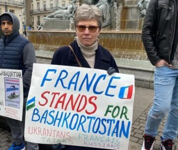 Акція на підтримку шляху Башкортостану до незалежності проходить у Франції