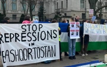 У Берліні відбулася акція на підтримку затриманих башкирських активістів