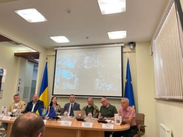 “Kyiv against Moscow” books about the liberation movement presented at a meeting of enslaved nations