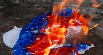 Kaluga Region resident sentenced to ten years in prison for burning Russian flag