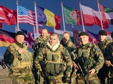 Legionary soldiers in the fight for our and your Freedom