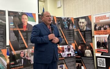 Олег Медуниця, Президент АБН про виставку “Справжні в’язні путіна”