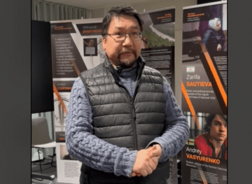 The Speech by the representative of the Buryat liberation movement Dorzho Duganov at the ABN exhibition in Helsinki