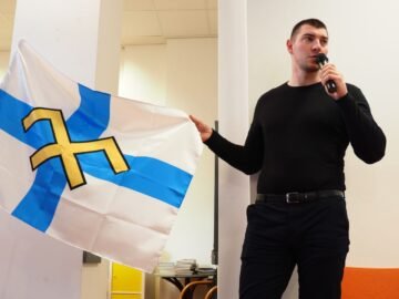 Артем Тарасов – лидер организации «Псковский Республиканский Центр»: «Псковщина будет свободна от диктата «Московии!»