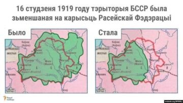 Changing the borders of the BSSR (1919)