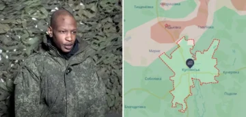 “Fought for survival”: the military shows the interrogation of a Russian mercenary from Kenya who was captured in Kupyansk. Video