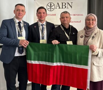 Публикация на турецком медиапортале Haber Nida об участии Комитета Независимости Татарстана в юбилейном Конгрессе Антиимперского Блока Народов