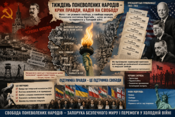 Лев Э. Добрянский. Традиционная неделя порабощенных народов: красный кошмар, надежда свободы
